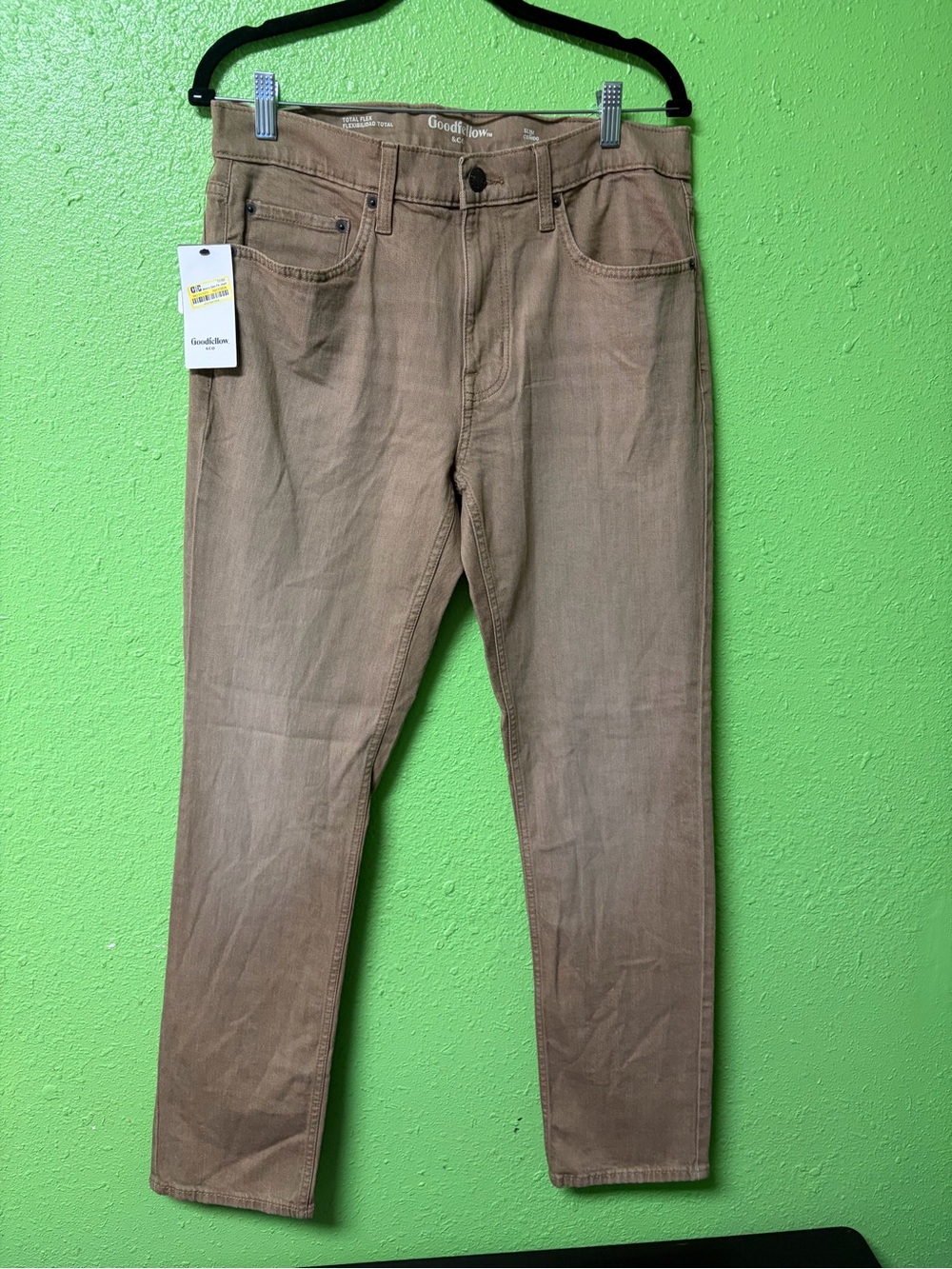 Goodfellow & Co Slim Straight Jeans in Khaki